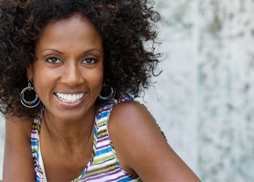 Woman's nose shape